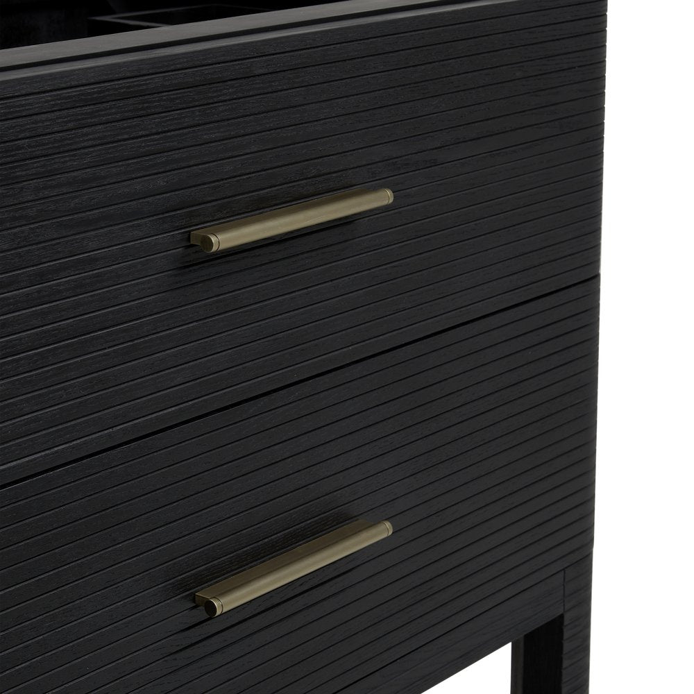James Martin - Lucian 72" Double Vanity, Carbon Oak - D704-V72-CBO view 5