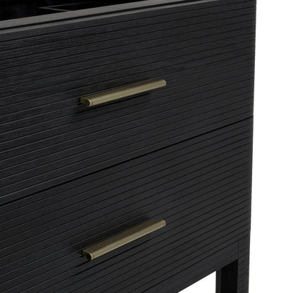 James Martin - Lucian 72" Double Vanity, Carbon Oak - D704-V72-CBO view 5