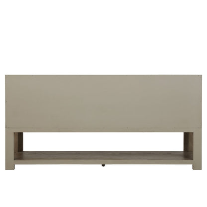 James Martin - Lucian 72" Double Vanity, Pebble Oak - D704-V72-M-PBO view 3