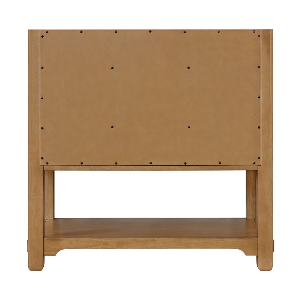 James Martin - Malibu 36" Single Vanity Cabinet, Amber Birch - 505-V36-AMB view 4