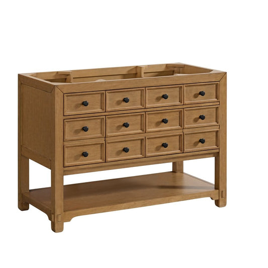 James Martin - Malibu 48" Single Vanity, Amber Birch - 505-V48-AMB view 1