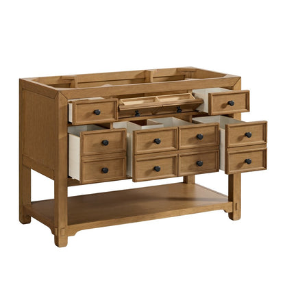 James Martin - Malibu 48" Single Vanity, Amber Birch - 505-V48-AMB view 3