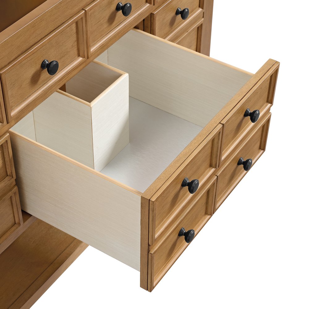 James Martin - Malibu 48" Single Vanity, Amber Birch - 505-V48-AMB view 7