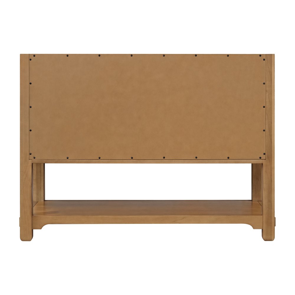 James Martin - Malibu 48" Single Vanity, Amber Birch w/ 3 CM Charcoal Soapstone Silestone Top - 505-V48-AMB-3CSP view 9
