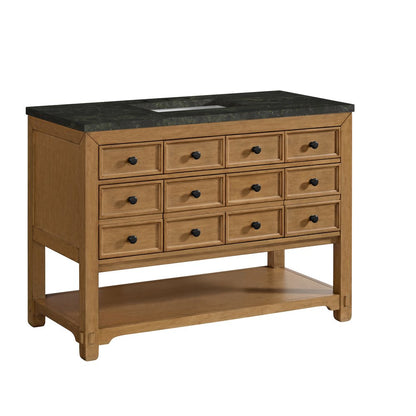 James Martin - Malibu 48" Single Vanity, Amber Birch, w/ 3 CM Phantome Eclos Top - 505-V48-AMB-3PHT view 10