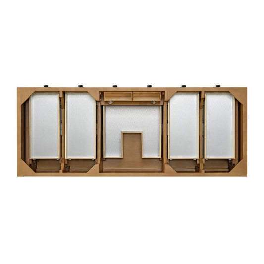 James Martin - Malibu 60" Single Vanity Cabinet, Amber Birch - 505-V60S-AMB view 2