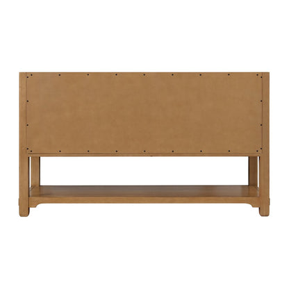 James Martin - Malibu 60" Single Vanity Cabinet, Amber Birch - 505-V60S-AMB view 4