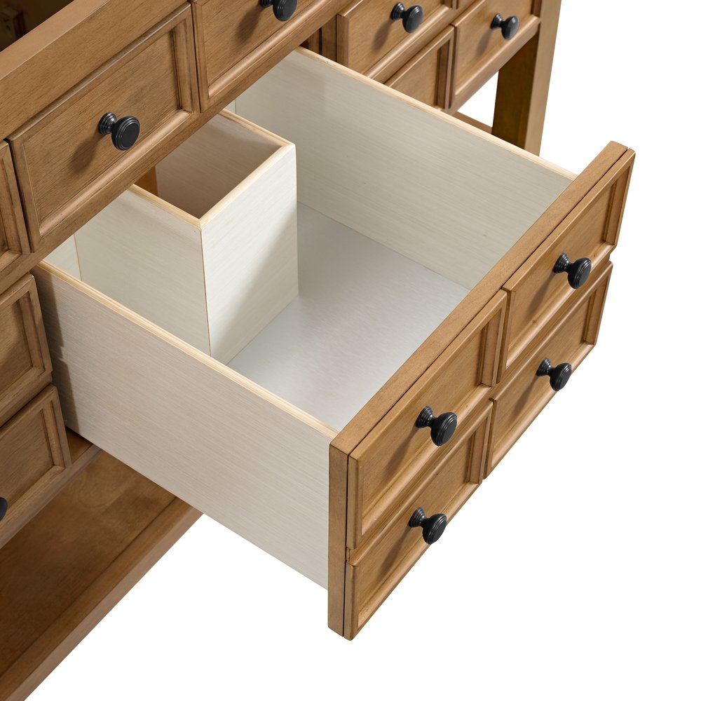 James Martin - Malibu 60" Single Vanity Cabinet, Amber Birch - 505-V60S-AMB view 7