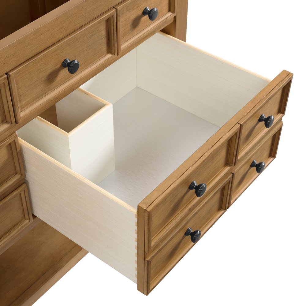 James Martin - Malibu 72" Double Vanity, Amber Birch, w/ 3 CM Phantome Eclos Top - 505-V72-AMB-3PHT view 13