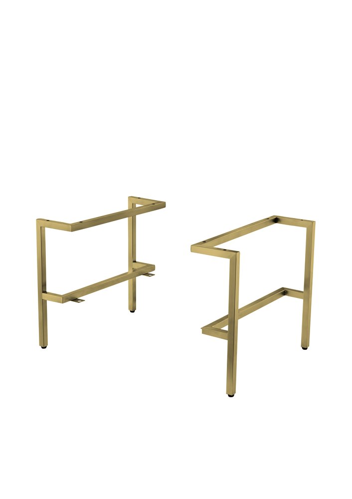 James Martin - Mantova 18.1" Depth Stainless Steel Base, Champagne Brass - 805-B18.1-CB view 1