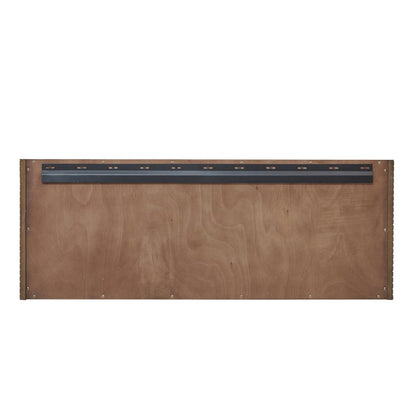 James Martin - Marcello 48" Single Vanity, Chestnut w/ 3 CM Eternal Jasmine Pearl Silestone Top - D200-V48-CSN-3EJP view 9