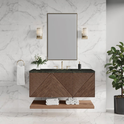 James Martin - Marcello 48" Single Vanity, Chestnut, w/ 3 CM Phantome Eclos Top - D200-V48-CSN-3PHT view 3