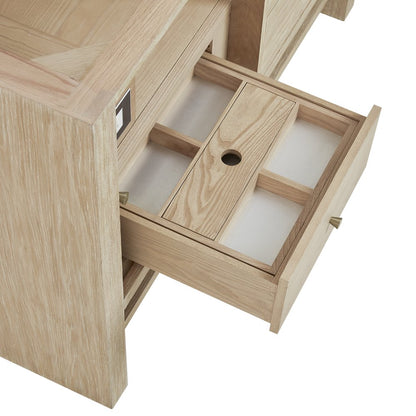 James Martin - Marigot 48" Single Vanity, Sunwashed Oak - D404-V48-SWO view 9