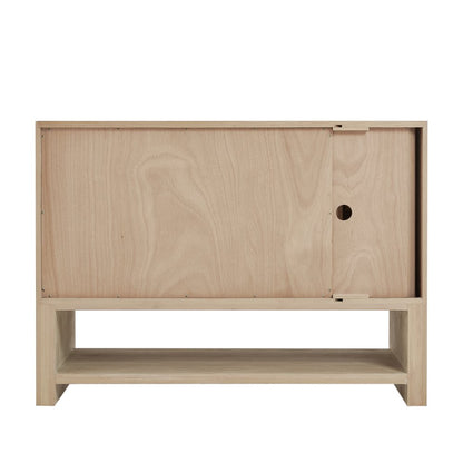 James Martin - Marigot 48" Single Vanity, Sunwashed Oak w/ 3 CM Ethereal Noctis Silestone Top w/ FreePower Wireless Charger - D404-V48-SWO-FENC view 11