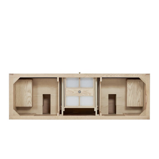 James Martin - Marigot 72" Double Vanity, Sunwashed Oak - D404-V72-SWO view 2