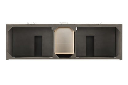 James Martin - Metropolitan 72" Double Vanity Cabinet, Silver Oak - 850-V72-SOK view 2
