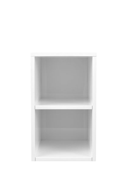 James Martin - Milan 12" Storage Cabinet (Short), Glossy White - 803-SC1220-GW view 1