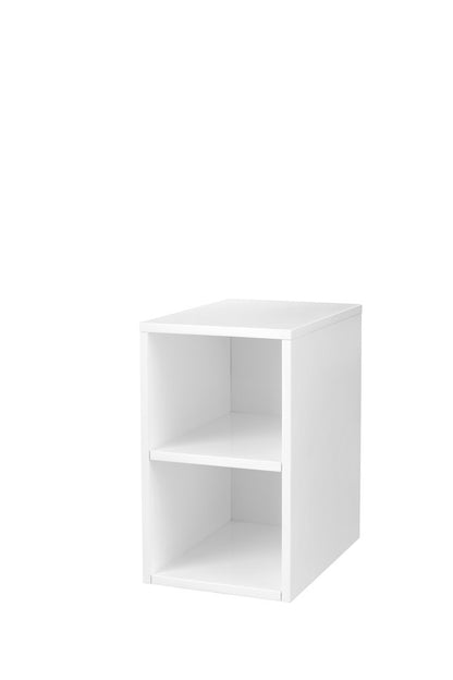 James Martin - Milan 12" Storage Cabinet (Short), Glossy White - 803-SC1220-GW view 2