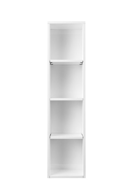 James Martin - Milan 12" Storage Cabinet (Tall), Glossy White - 803-SC1248-GW view 1