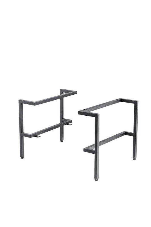 James Martin - Milan 18.1" Depth Stainless Steel Base(Tall), Matte black - 803-B18.1-MBK view 1