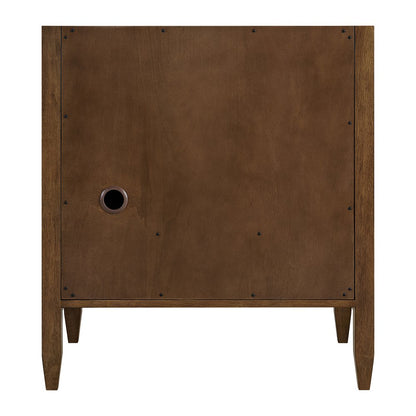 James Martin - Myrrin 30" Single Vanity, Mid-Century Walnut w/ 3 CM Lime Delight Silestone Top - 485-V30-WLT-3LDL view 9