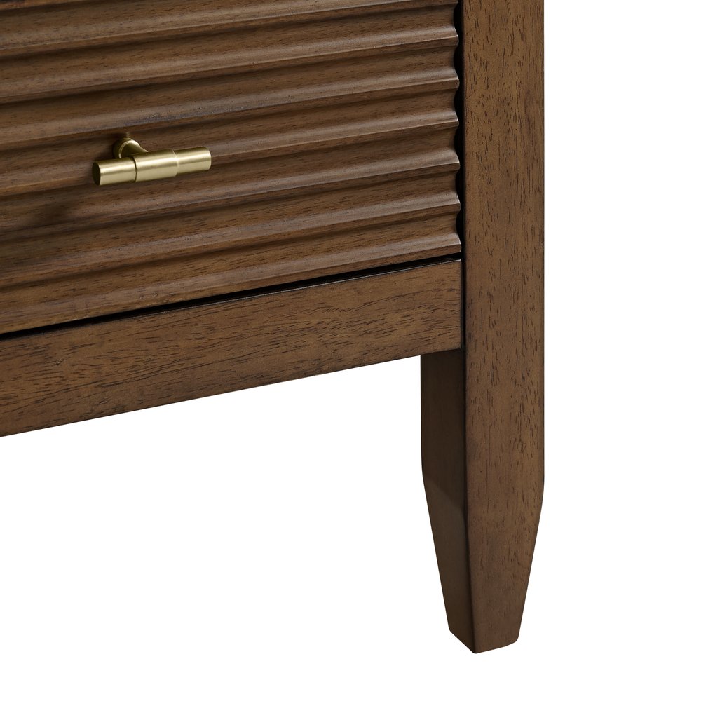 James Martin - Myrrin 30" Single Vanity, Mid-Century Walnut w/ 3 CM Phantome Eclos Top - 485-V30-WLT-3PHT view 17
