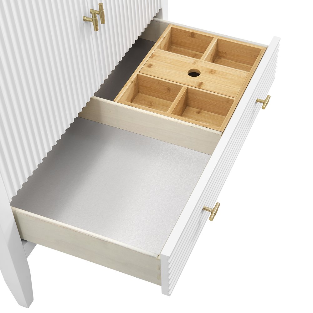 James Martin - Myrrin 36" Vanity, Bright White - 485-V36-BW view 7