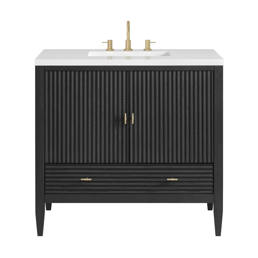 James Martin - Myrrin 36" Vanity, Carbon Oak - 485-V36-CBO view 1