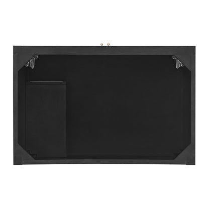 James Martin - Myrrin 36" Vanity, Carbon Oak w/ 3 CM Charcoal Soapstone Silestone Top - 485-V36-CBO-3CSP view 6