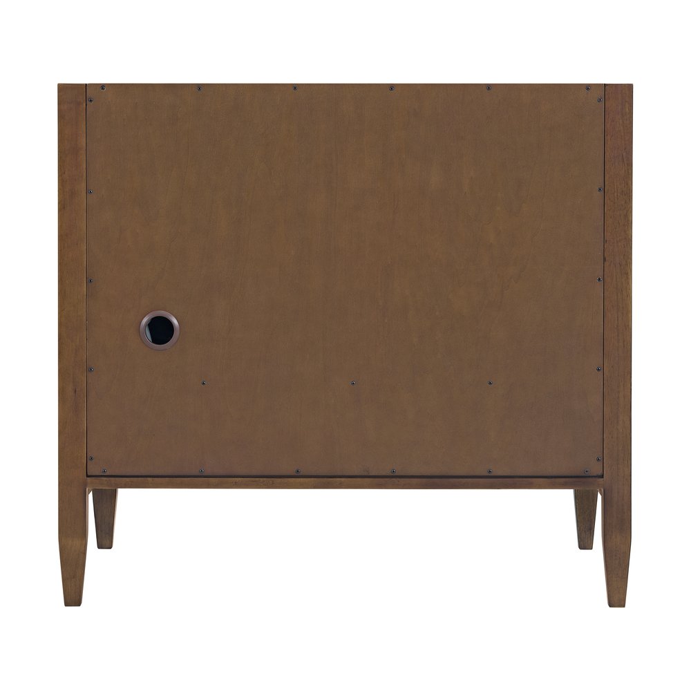 James Martin - Myrrin 36" Vanity, Mid Century Walnut, w/ 3 CM Phantome Eclos Top - 485-V36-WLT-3PHT view 9