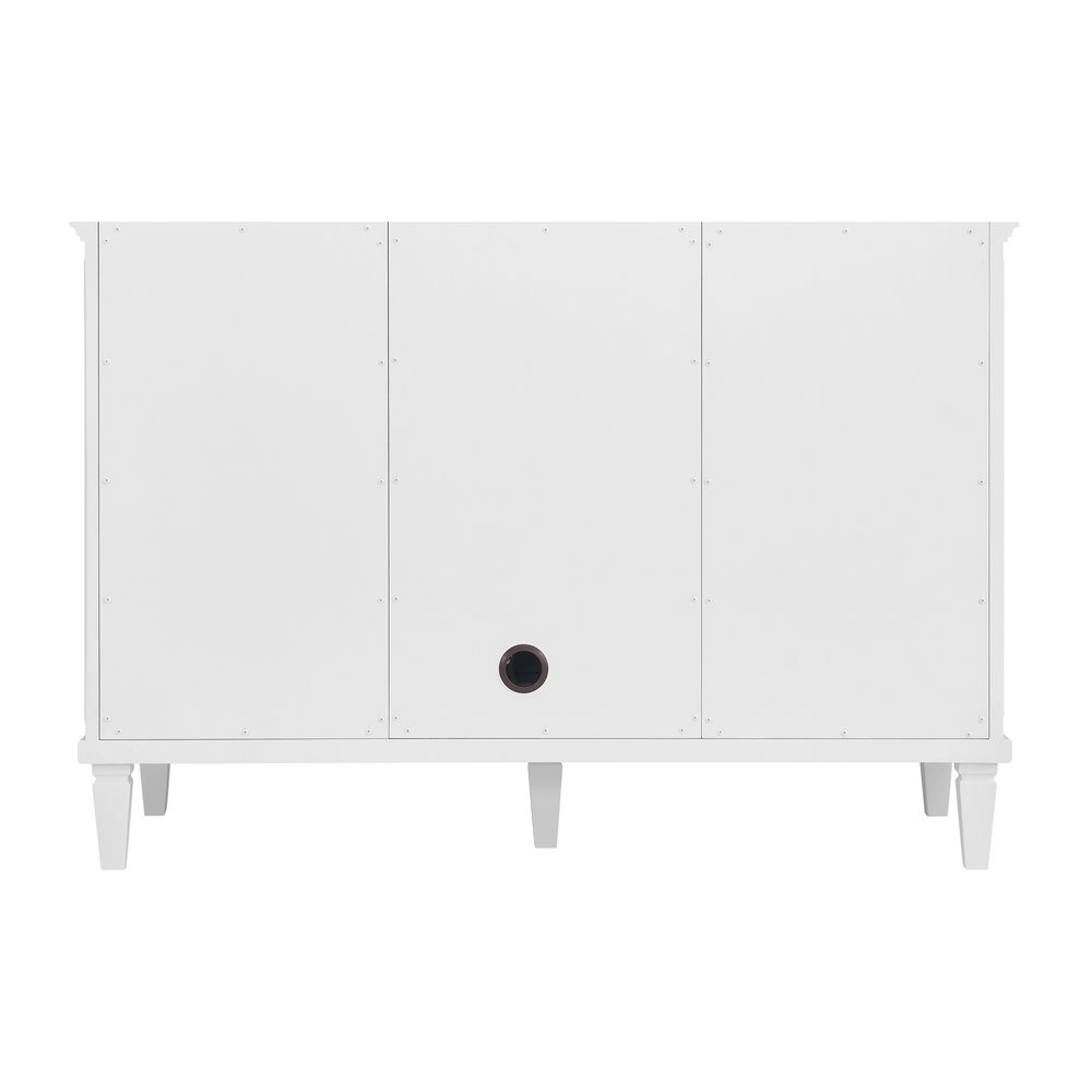 James Martin - Myrrin 48" Single Vanity, Bright White - 485-V48-BW view 4