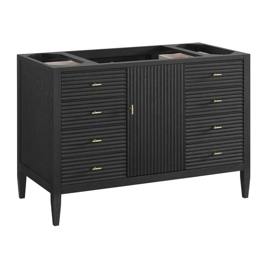 James Martin - Myrrin 48" Single Vanity, Carbon Oak - 485-V48-M-CBO view 2