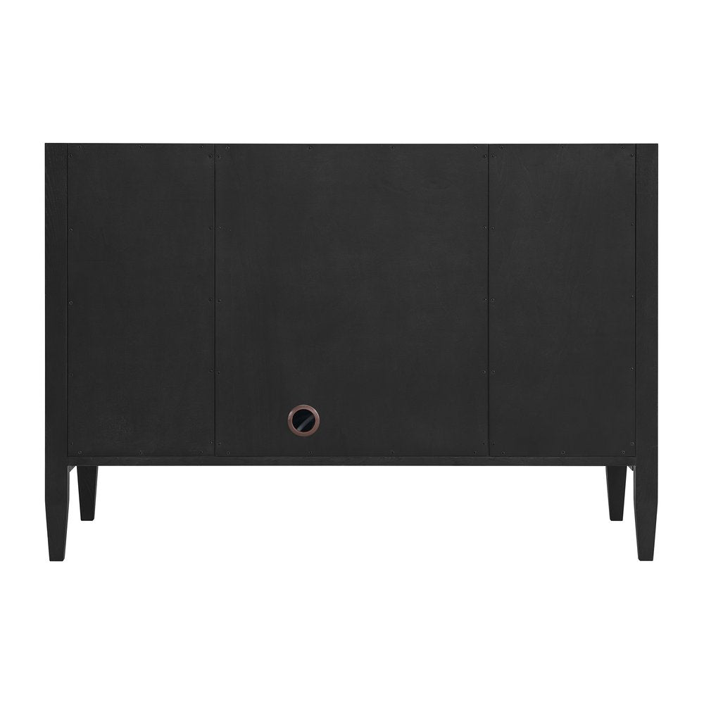 James Martin - Myrrin 48" Single Vanity, Carbon Oak, w/ 3 CM Phantome Eclos Top - 485-V48-CBO-3PHT view 9