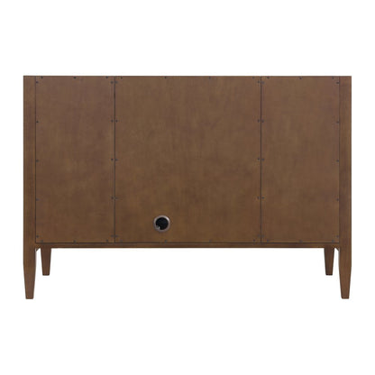 James Martin - Myrrin 48" Single Vanity, Mid Century Walnut, w/ 3 CM Phantome Eclos Top - 485-V48-WLT-3PHT view 9