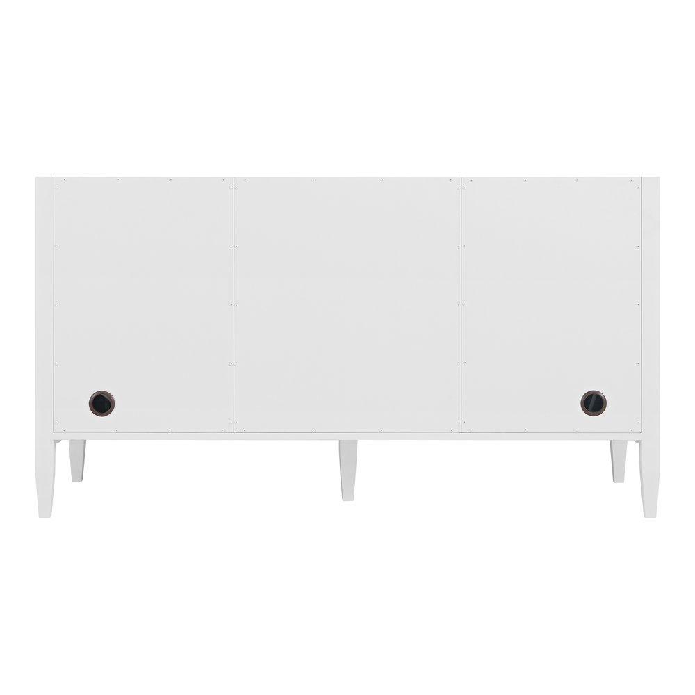 James Martin - Myrrin 60" Double Vanity, Bright White - 485-V60D-M-BW view 4