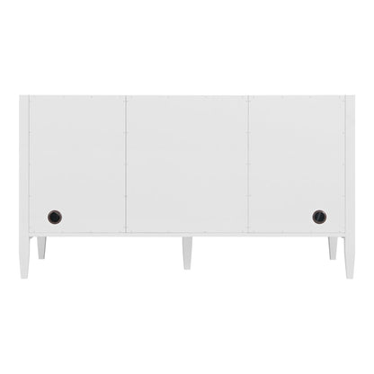 James Martin - Myrrin 60" Double Vanity, Bright White - 485-V60D-M-BW view 4