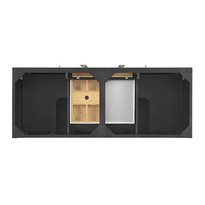James Martin - Myrrin 60" Double Vanity, Carbon Oak - 485-V60D-CBO view 6