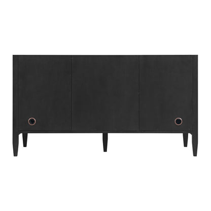 James Martin - Myrrin 60" Double Vanity, Carbon Oak w/ 3 CM Lime Delight Silestone Top - 485-V60D-CBO-3LDL view 9