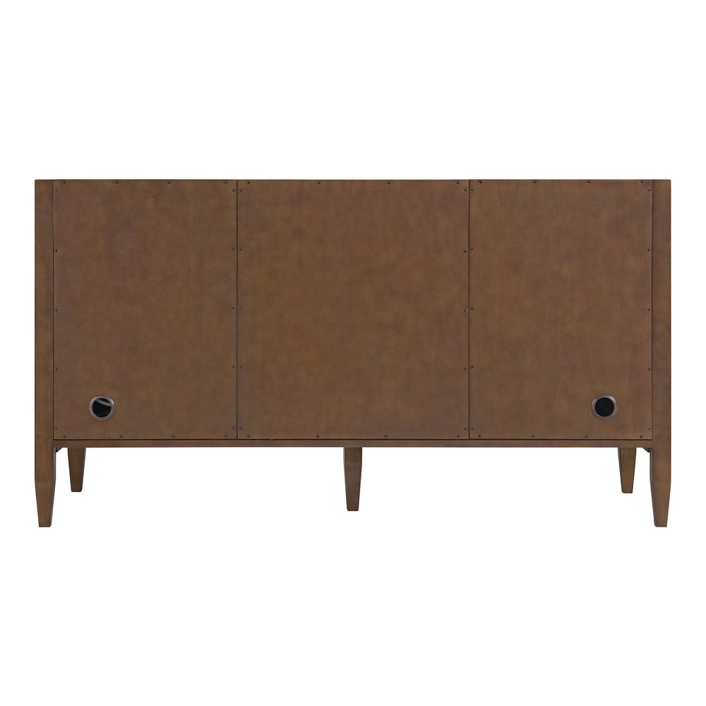 James Martin - Myrrin 60" Double Vanity, Mid Century Walnut - 485-V60D-M-WLT view 11