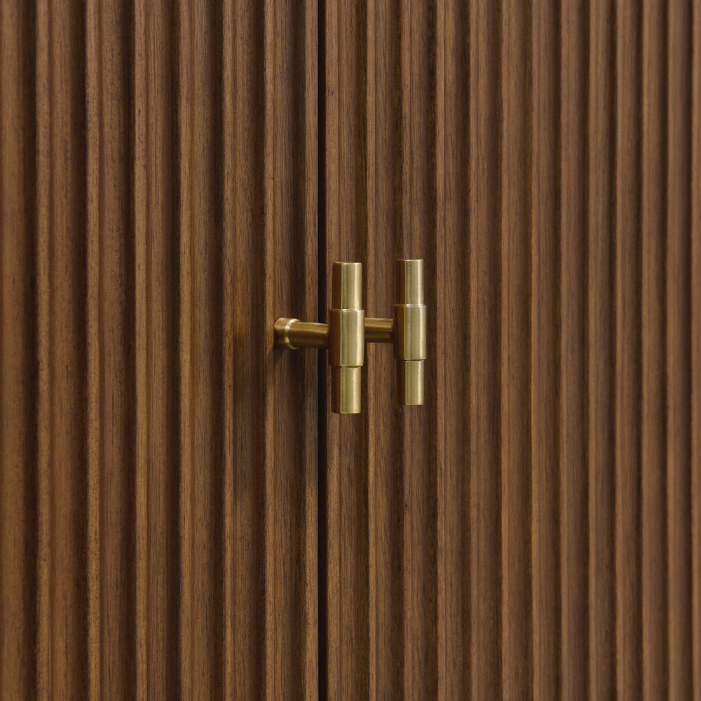 James Martin - Myrrin 72" Double Vanity, Mid Century Walnut w/ 3 CM Victorian Silver Silestone Top w/FreePower Wireless Charger - 485-V72-WLT-FVSL view 12