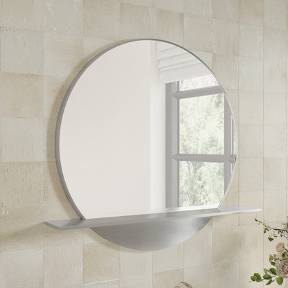 James Martin - Platform 24" Mirror, Brushed Nickel - 909-M24-BNK view 3
