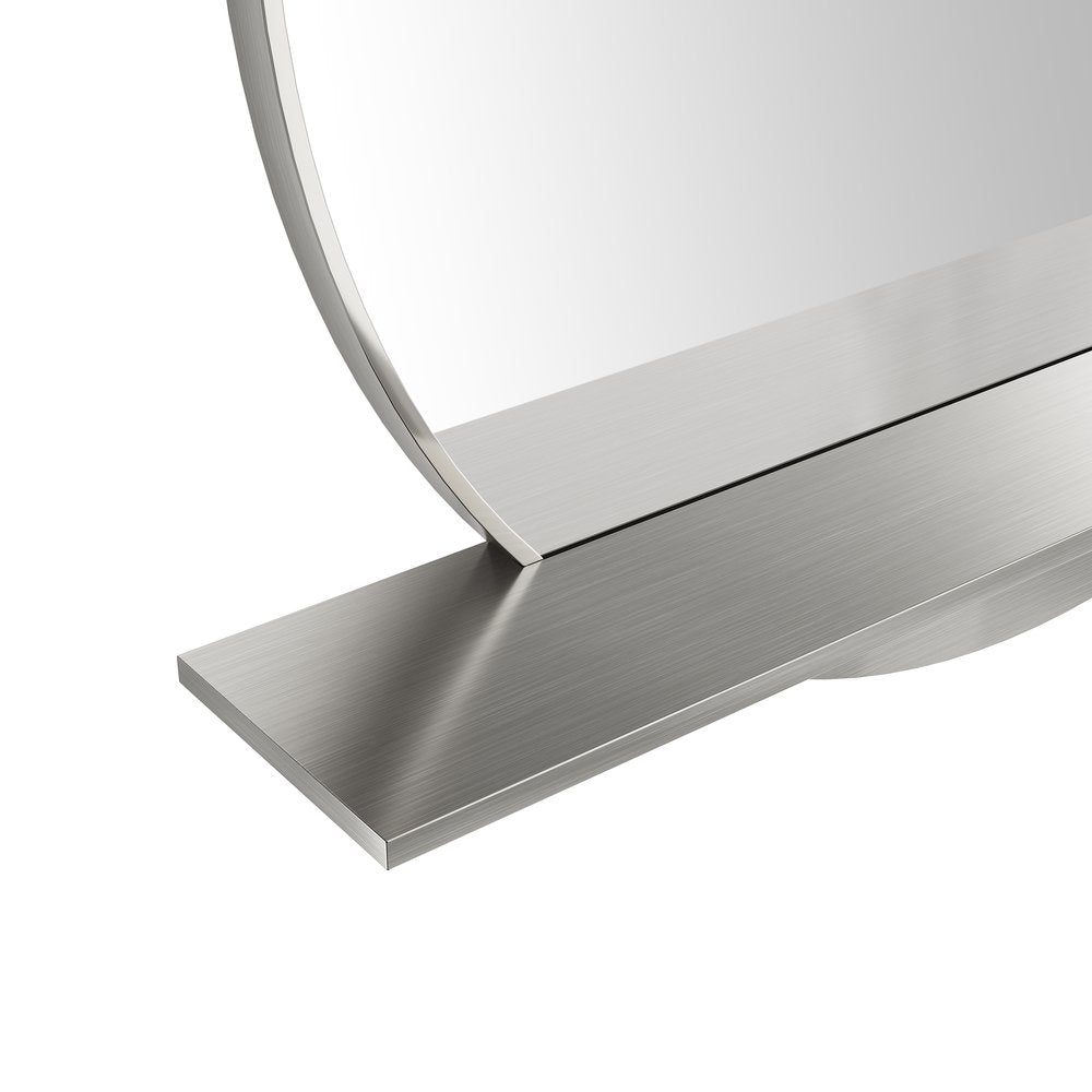 James Martin - Platform 24" Mirror, Brushed Nickel - 909-M24-BNK view 7