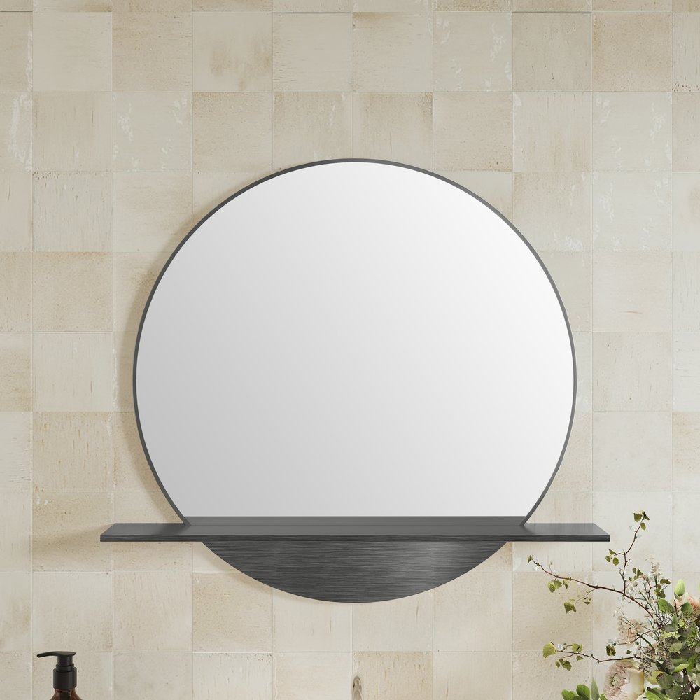 James Martin - Platform 24" Mirror, Modern Iron - 909-M24-MDI view 2