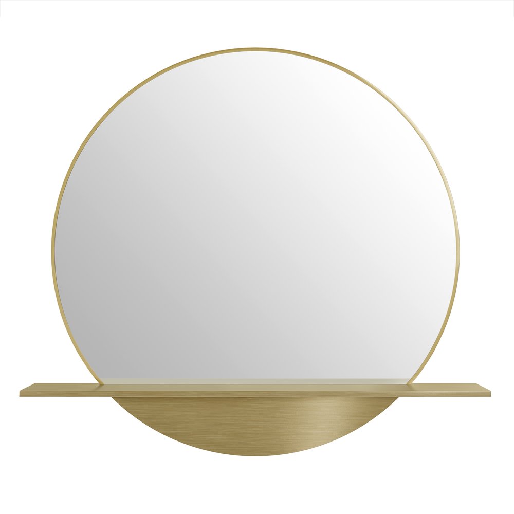 James Martin - Platform 24" Mirror, Radiant Gold - 909-M24-RGD view 1