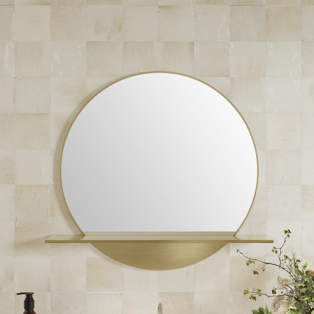 James Martin - Platform 24" Mirror, Radiant Gold - 909-M24-RGD view 2