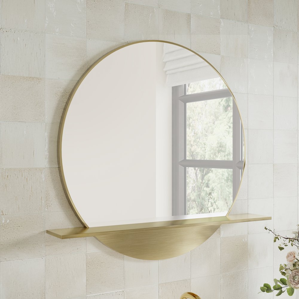 James Martin - Platform 24" Mirror, Radiant Gold - 909-M24-RGD view 3