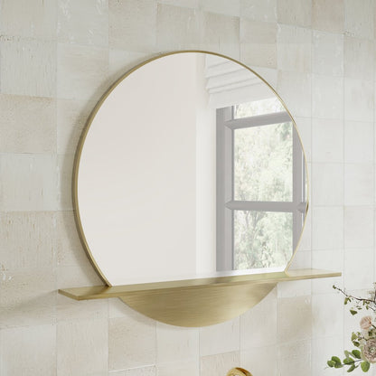 James Martin - Platform 24" Mirror, Radiant Gold - 909-M24-RGD view 3