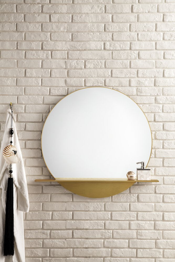 James Martin - Platform 36" Mirror, Radiant Gold - 909-M36-RG view 2