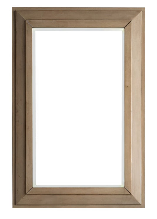 James Martin - Portland 28" Rectangular Mirror, Whitewashed Walnut - 620-M28-WW view 1