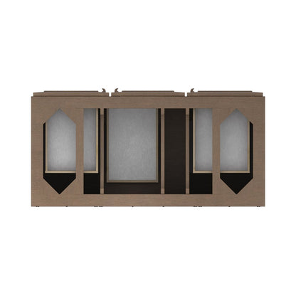 James Martin - Portland 48" Single Vanity Whitewashed Walnut w/ 3 CM Lime Delight Silestone Top - 620-V48-WW-3LDL view 5